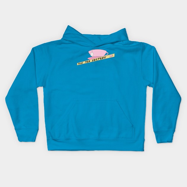 The Tea Factory Kids Hoodie by saintpetty